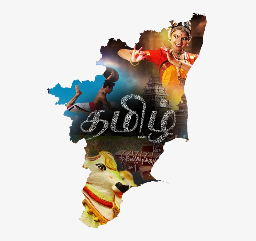 map of Tamil Nadu