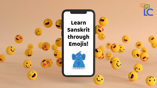 Learning sanskrit through emojis