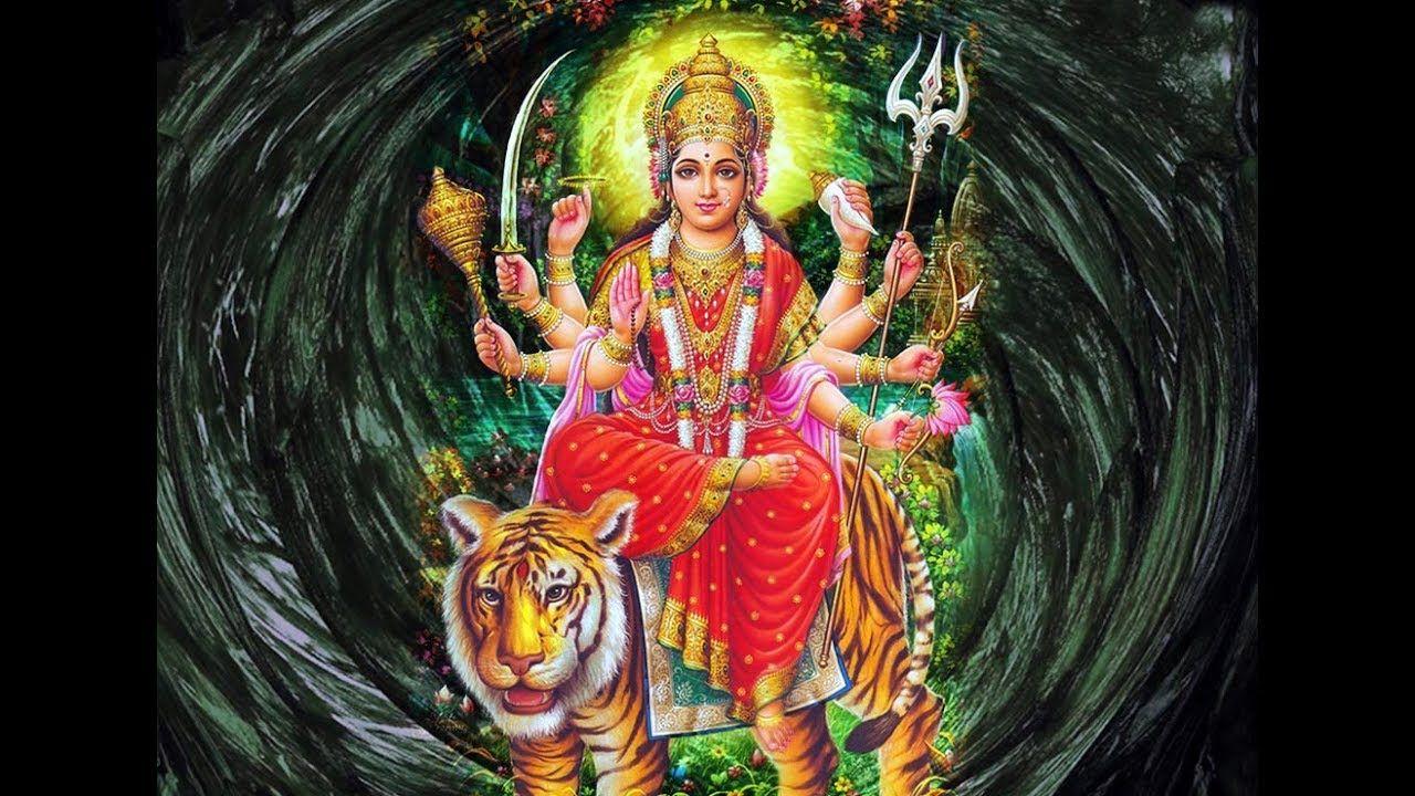 Mata Durga with Vaahan Tiger