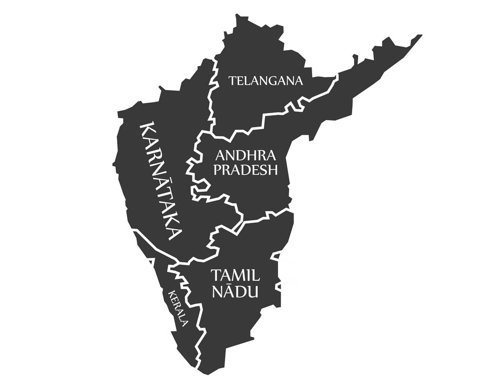 Indian states that speak Dravidian languages