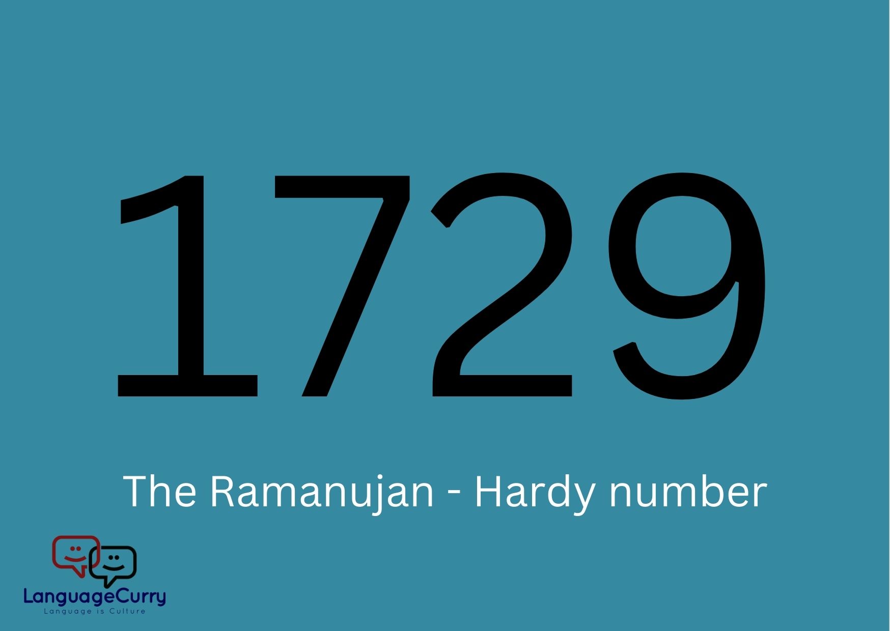 Ramanujan Hardy number 1729