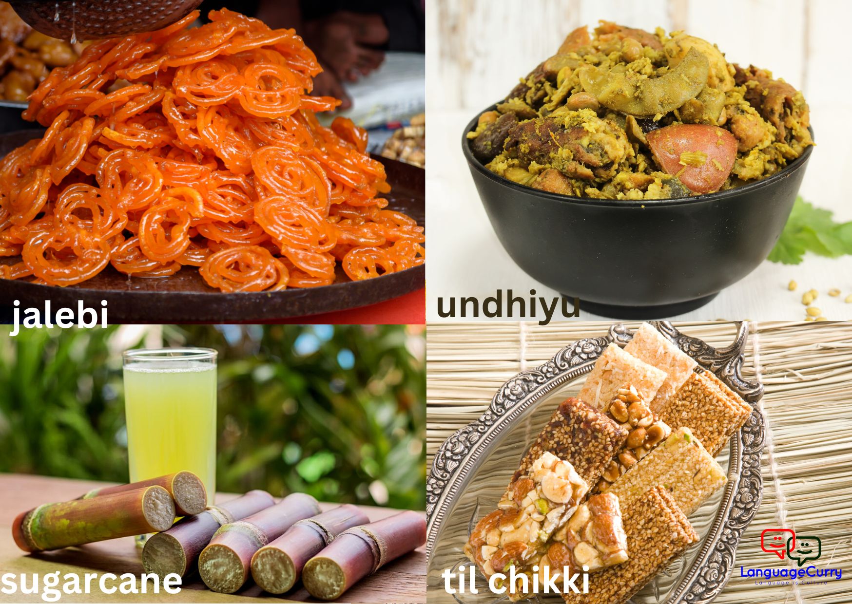 snacks and food eaten on uttrayan festival 
