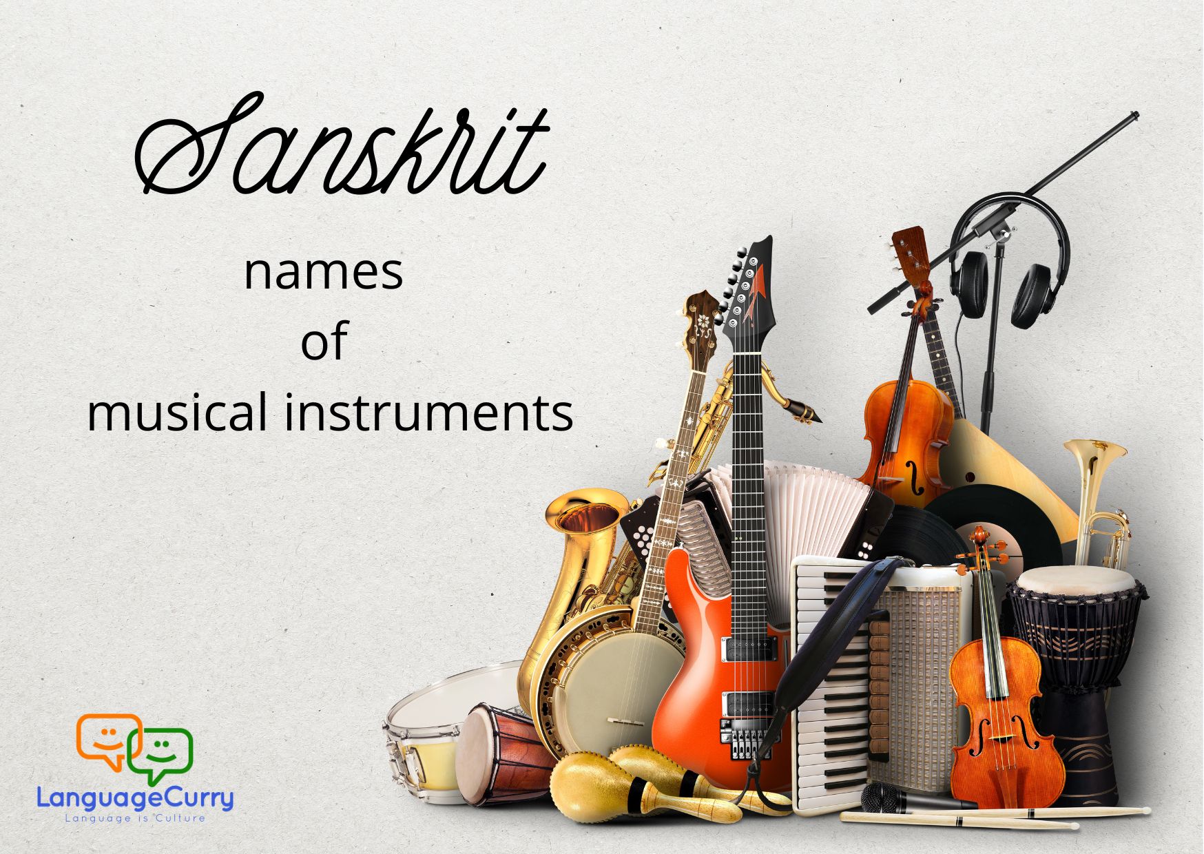 names of musical instruments in sanskrit